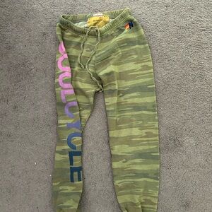 Aviator Nation Olive Green Sweatshirt